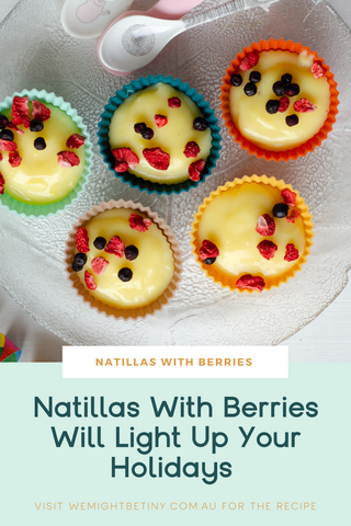 Natillas With Berries Will Light Up Your Holidays