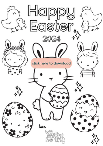 Easter Colouring Sheet 2024