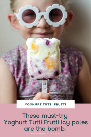 Yoghurt Tutti Frutti icy poles