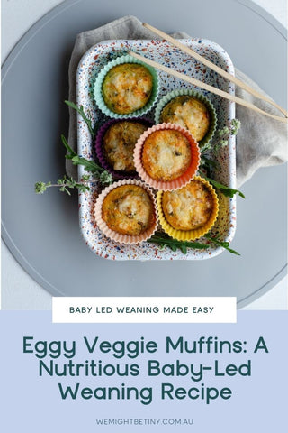 Healthy Baby-Led Weaning Recipe: Eggy Veggie Muffins