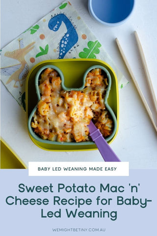 Savoury and Nutritious: Sweet Potato Mac 'n' Cheese for Baby-Led Weaning