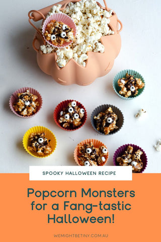 Popcorn Monsters for a Fangtastic Halloween