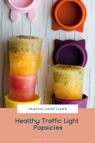 healthy traffic light popsicle