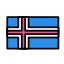 Icelandic flag Icelandic flag
