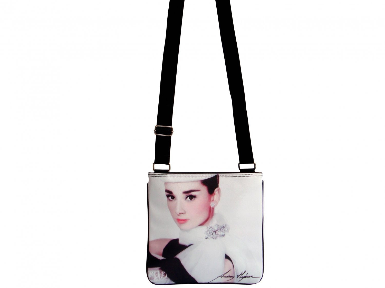 Audrey Hepburn Filigree Style Messenger Cross Body Bag Purse