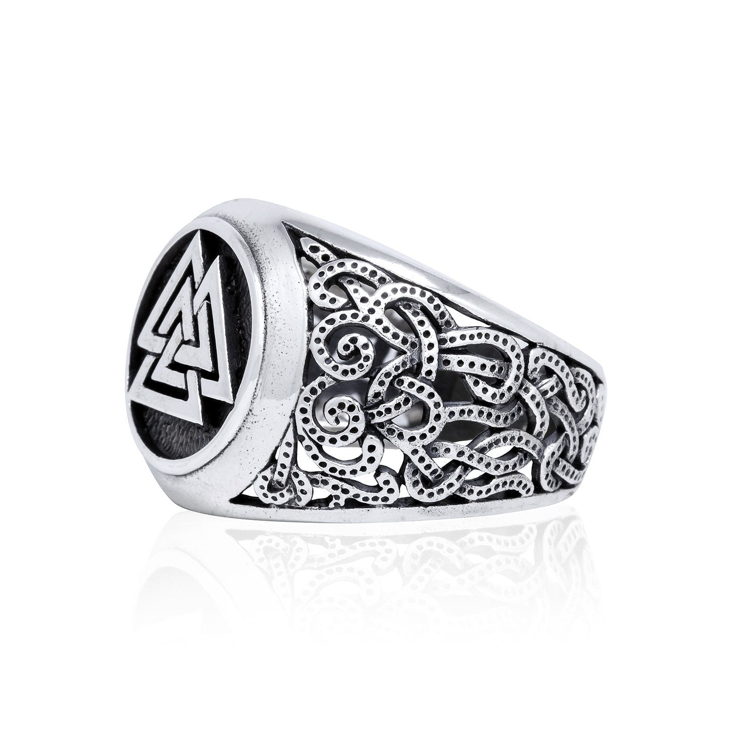 valknut ring viking merch