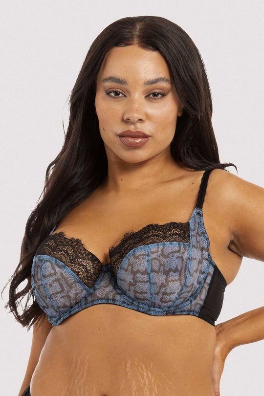 Anaise Red Quarter Cup Bra