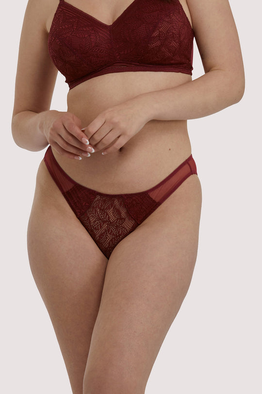 Rosalyn Red Brazilian Brief – Playful Promises