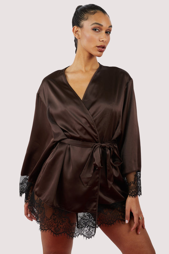 Cilory.com - Get set for your dreamy nights with soft satin robes and lace  lingerie 💕💕 Buy@