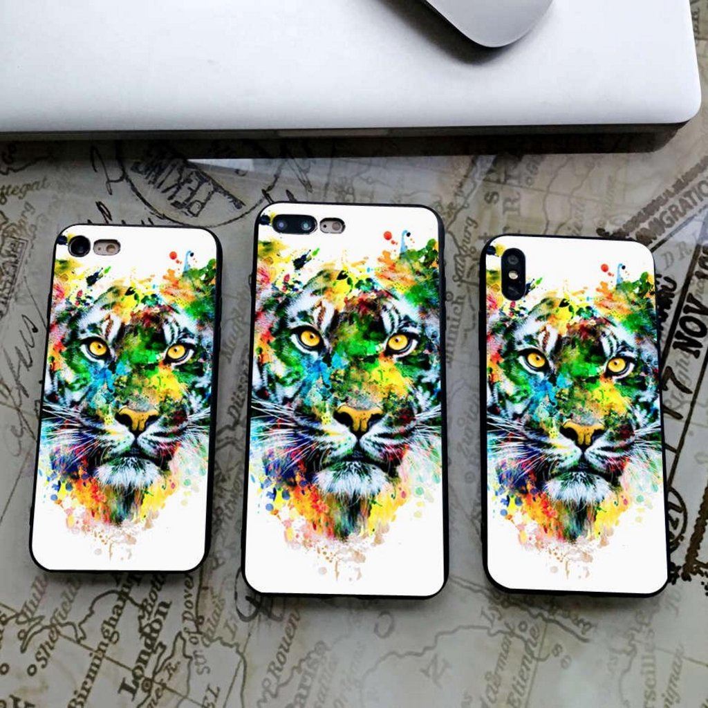 Coque Iphone AnimArt Tigre Multicolore Sk-71823-1