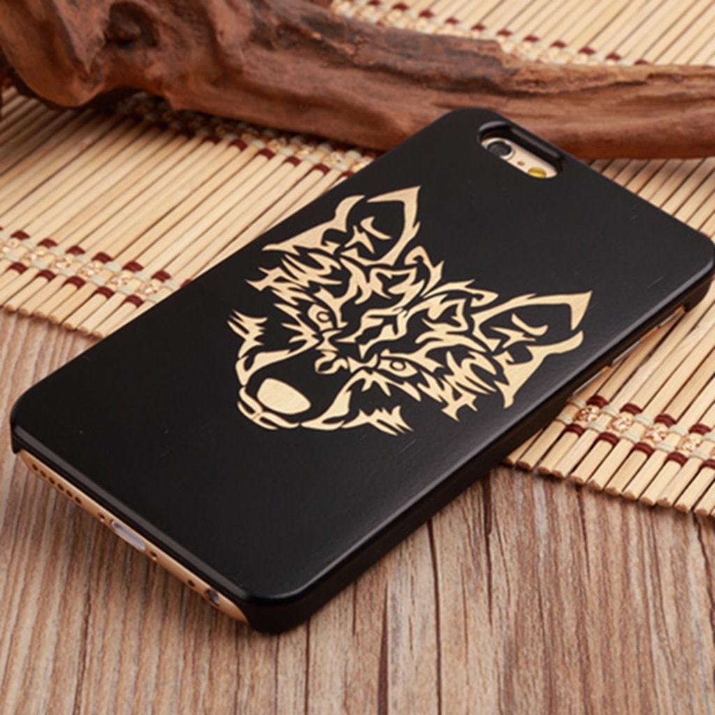 Coque Iphone Bois Loup Sk-98252-1