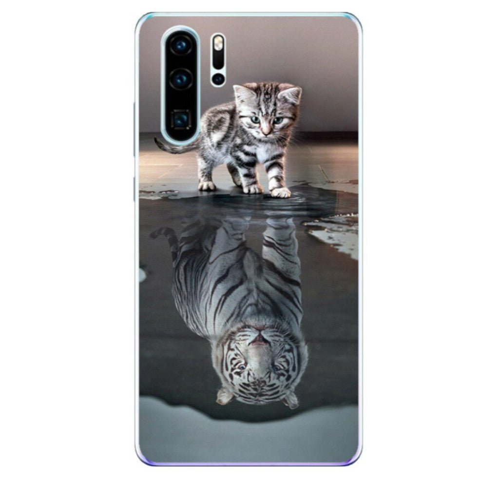 Coque Huawei Chat Tigre Sk-74384-0