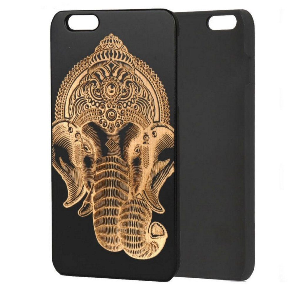 Coque Iphone Bois Elephant Ganesh Sk-95385-0