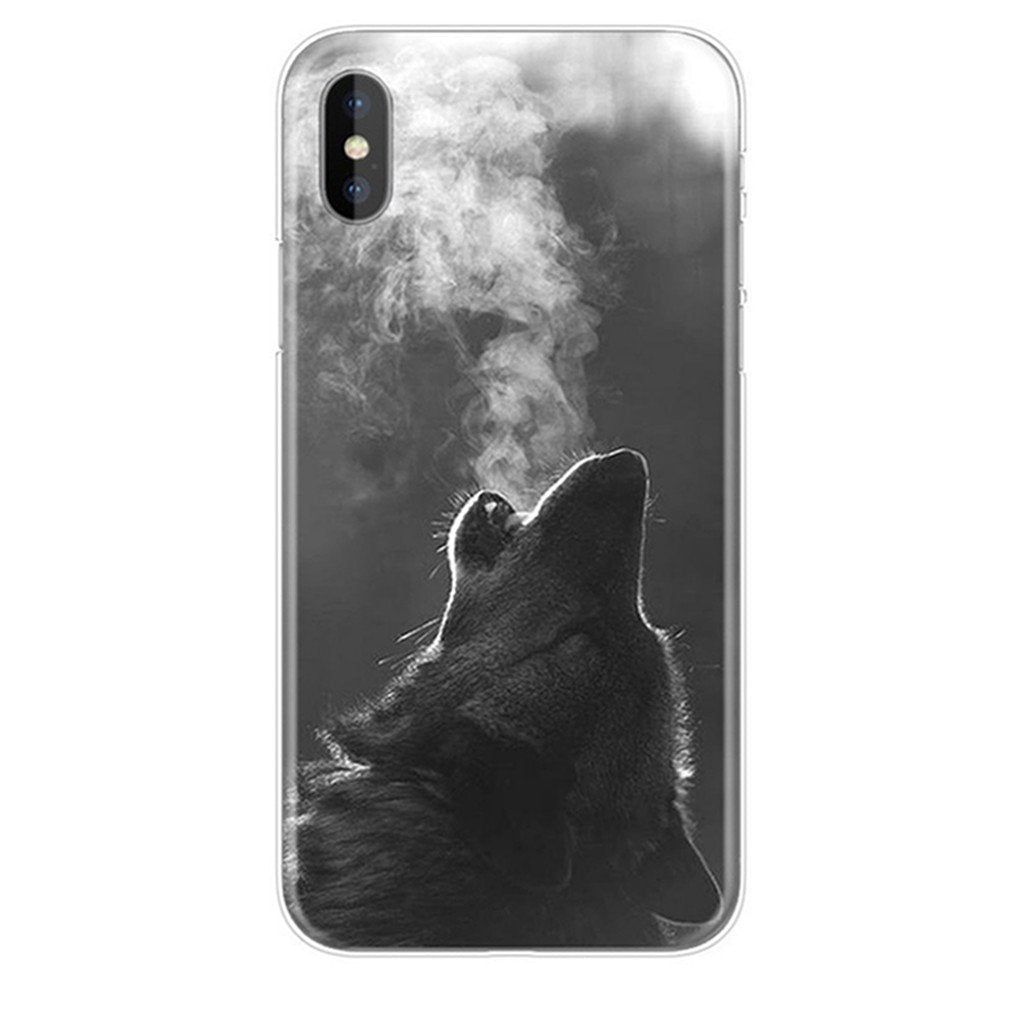 Coque Iphone Loup Hurlant Sk-83630-0