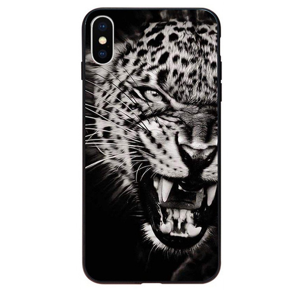 Coque Iphone Leopard Rugissant Sk-54754-0