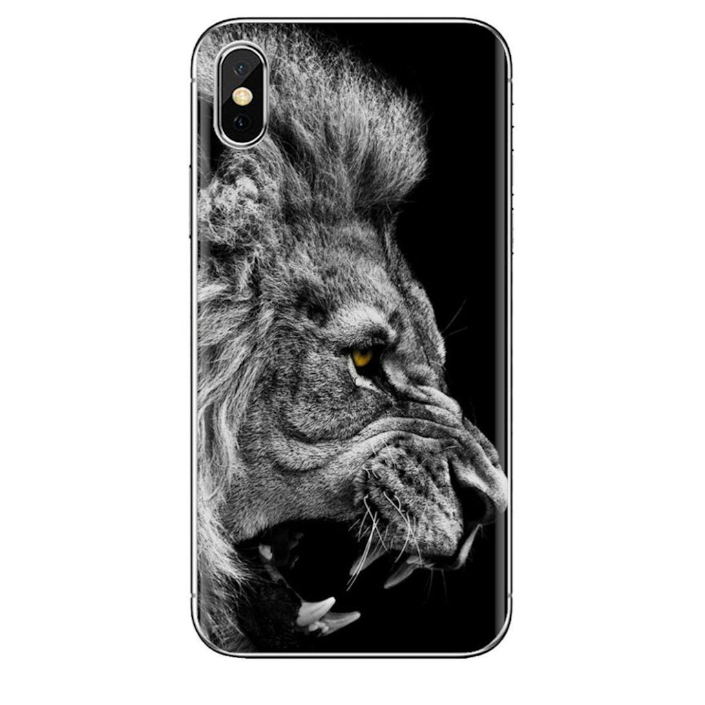 Coque Iphone Lion Rugissant Sk-80164-0