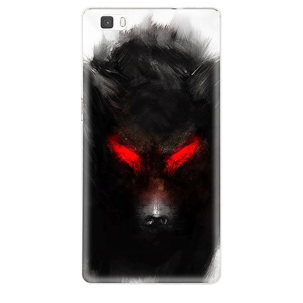 Coque Huawei Loup Peinture Sk-79430-0