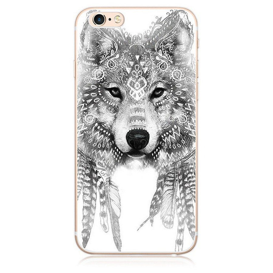 loup coque iphone 7