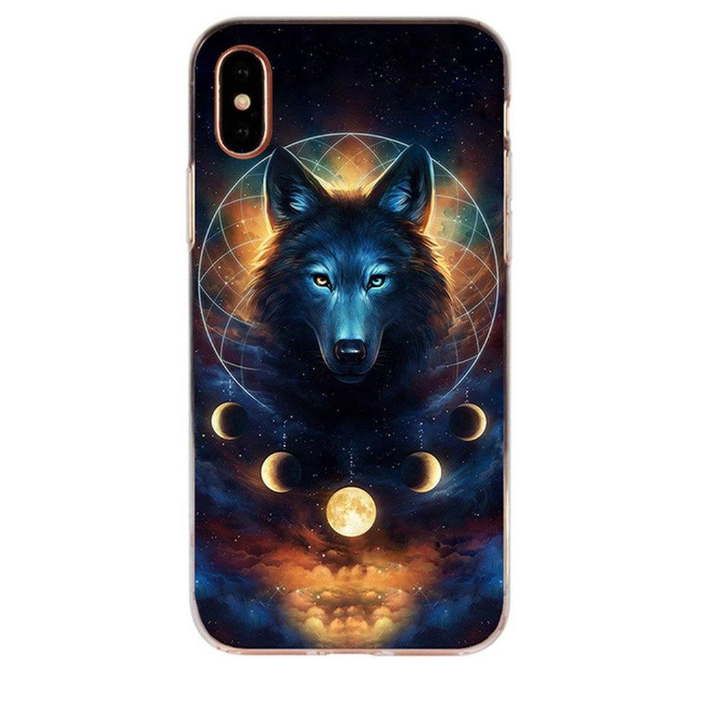 coque iphone xs max loup