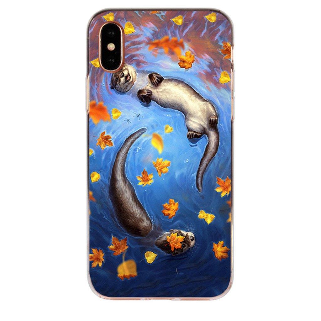 Coque Iphone Loutres Sk-69362-0