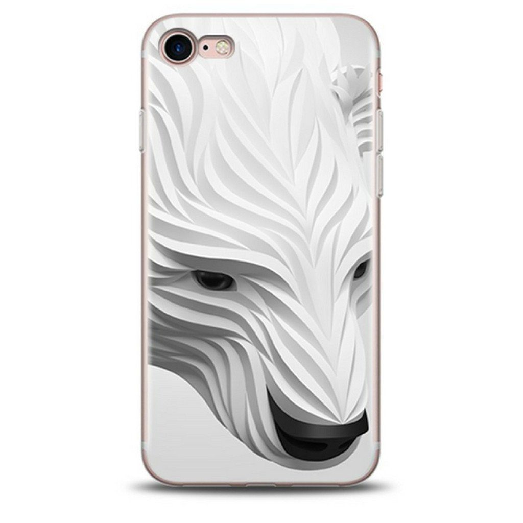 Coque Iphone 3D Ours Blanc Sk-86764-0