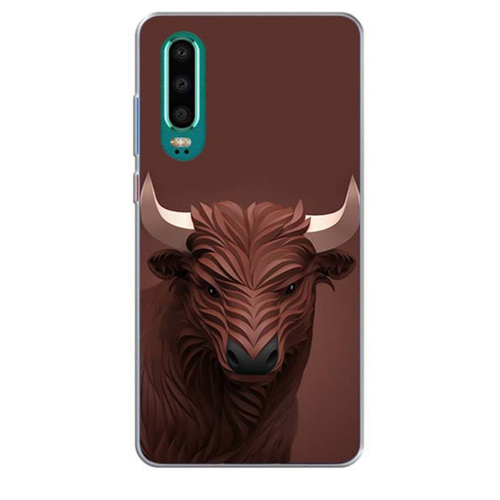 Coque Huawei 3D Taureau Sk-68487-0