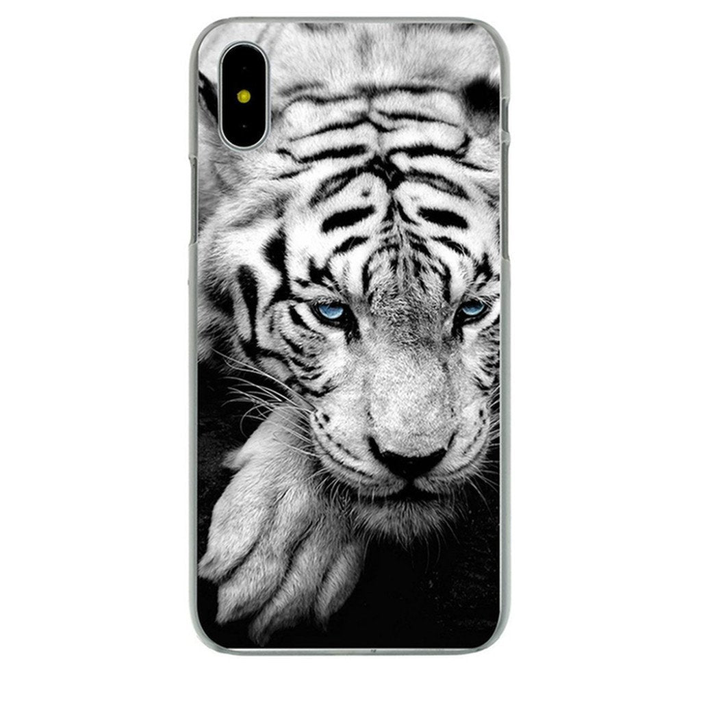 Coque Iphone Tigre Blanc Sk-81727-0