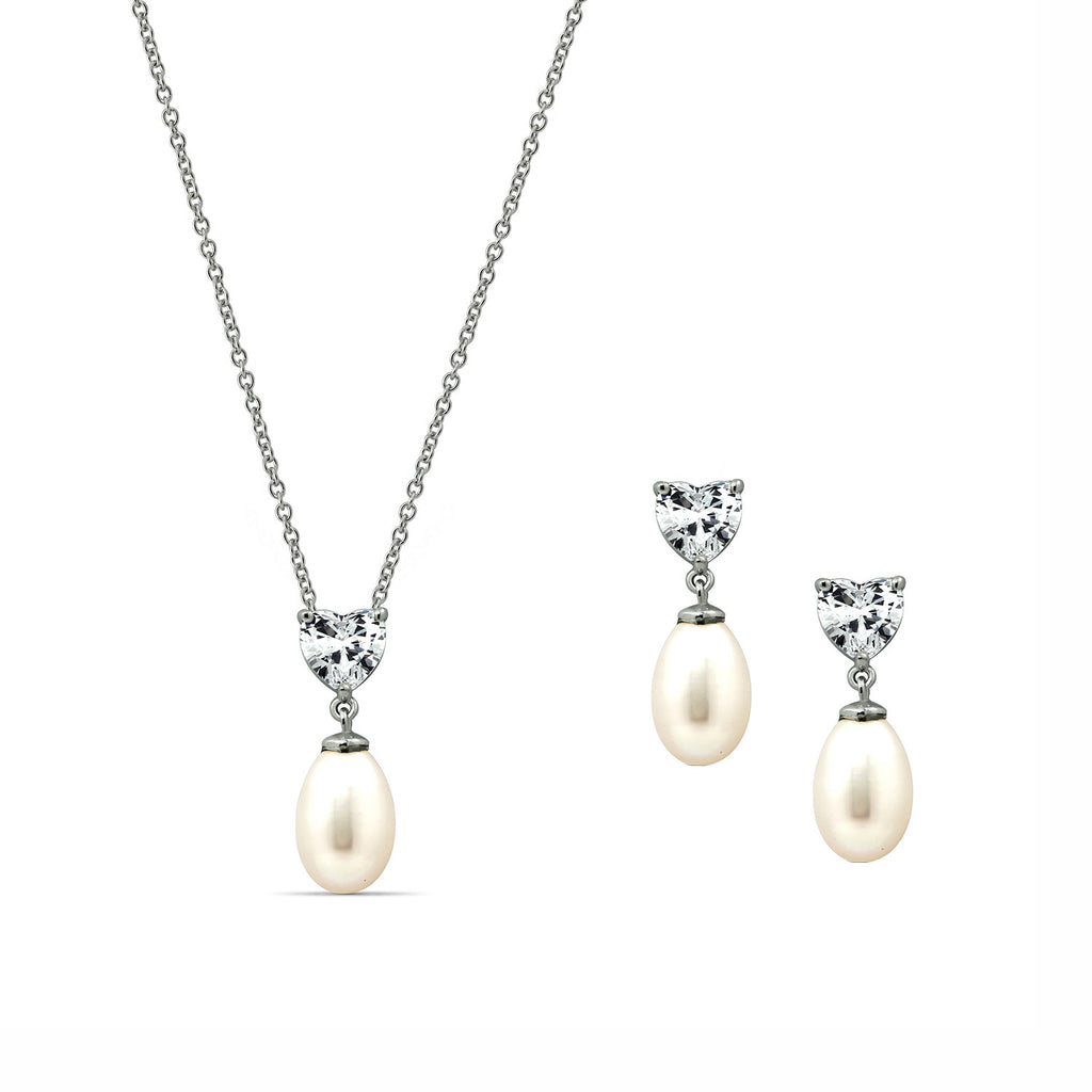 cultured pearl jewelry sets