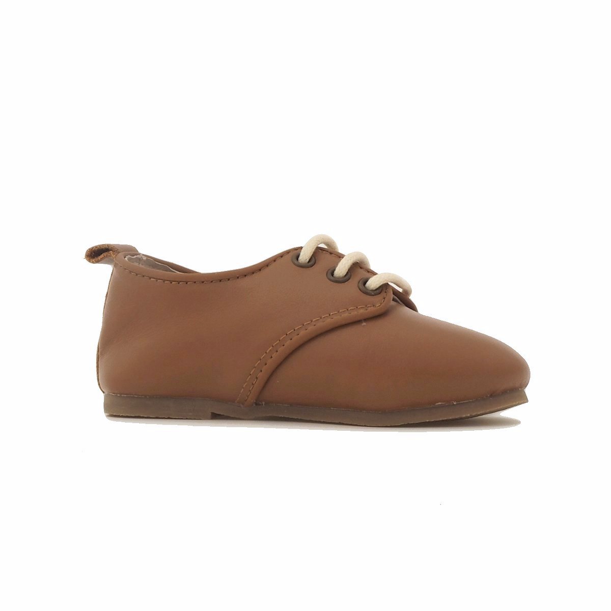 Children's Oxford Shoes in Natural 