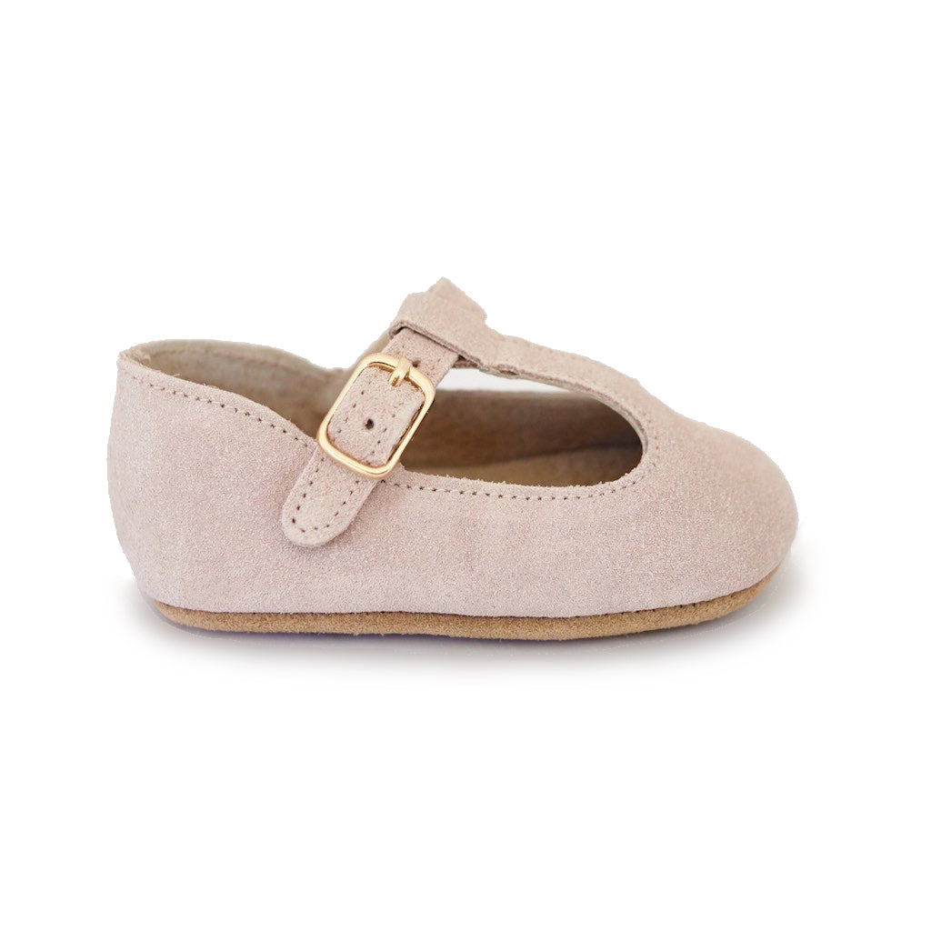 blush t bar shoes