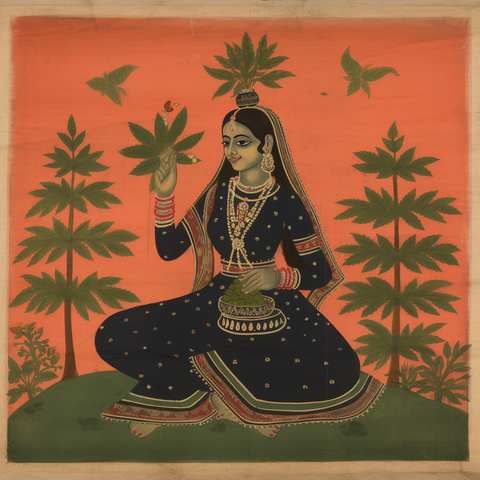 Vijaya Devi - The Goddess Form of Cannabis