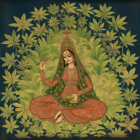 Vijaya Devi - Goddess of Cannabis
