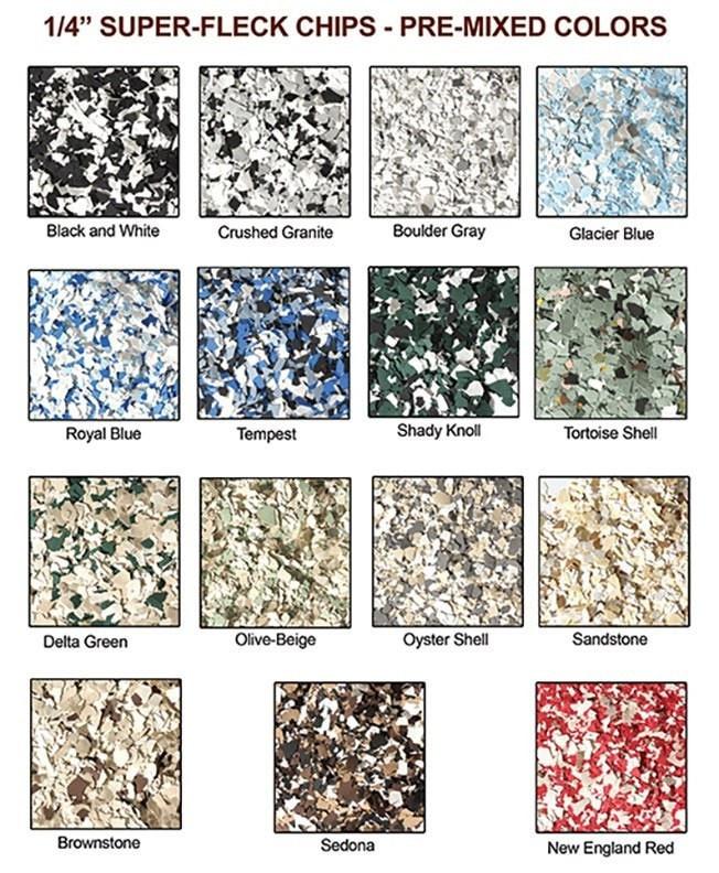 Decorative Flakes Pre Mixed Colors Ipaint Us