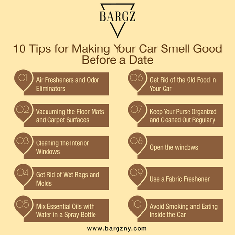 10 Tips for Making Your Car Smell Good Before a Date