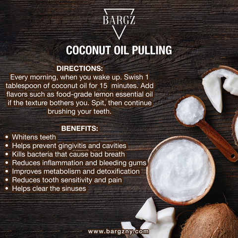 coconut oil for teeth whitening