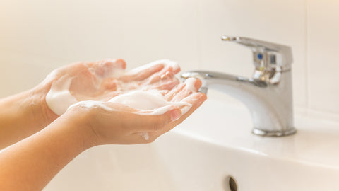 proper handwashing.