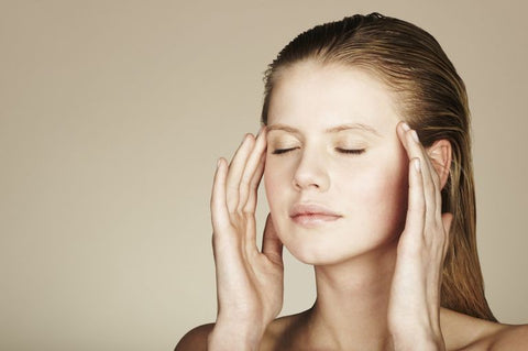 apply BrainRelief Essential Oil to temples or forehead