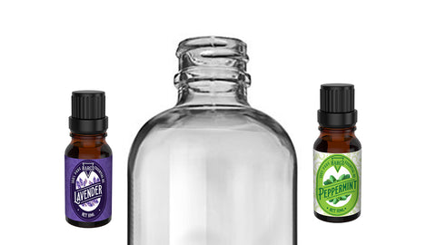 Lavender Essential oil - Peppermint Essential oil