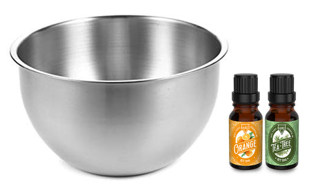 essential oil in bowl