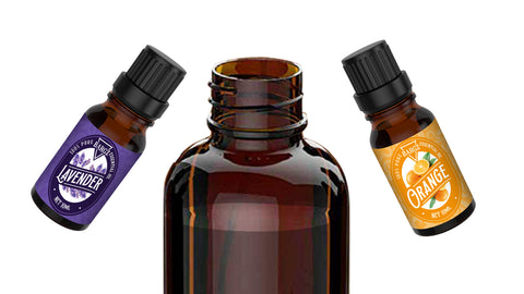 lavender and orange essential oils