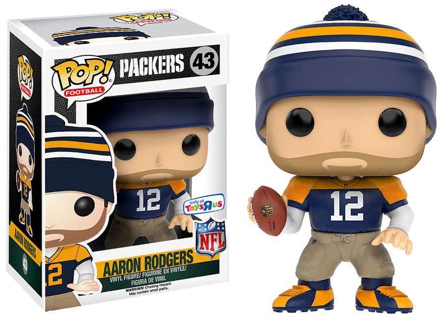 Pop Sports 43 Nfl Football Green Bay Packers Aaron Rodgers Throw Insane Toy Shop By Insane Web Deals