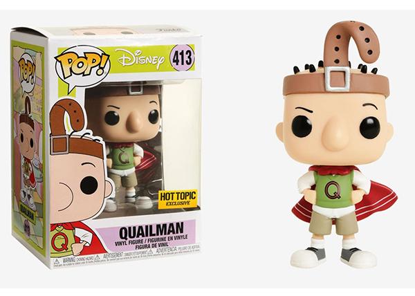 Pop! Disney #413: Doug: QUAILMAN Hot Topic