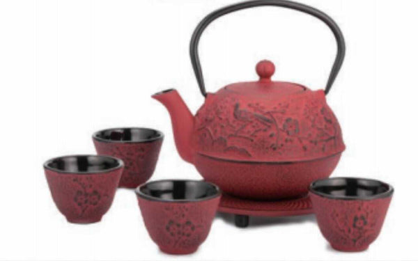 Mobestech Cast Iron Teapot Tea Brewer Stovetop Tea Kettle Teapot with Infuser  Tea Kettle Stovetop Tea Pot Teapots Travel Assocories Home Water Kettle  Anti-scald Stainless Steel - Yahoo Shopping