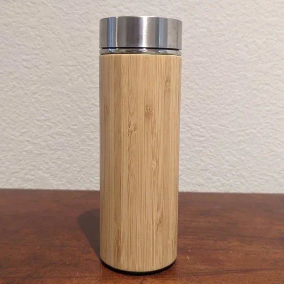 Steel & Bamboo Single Cup Steeper – Snarky Tea