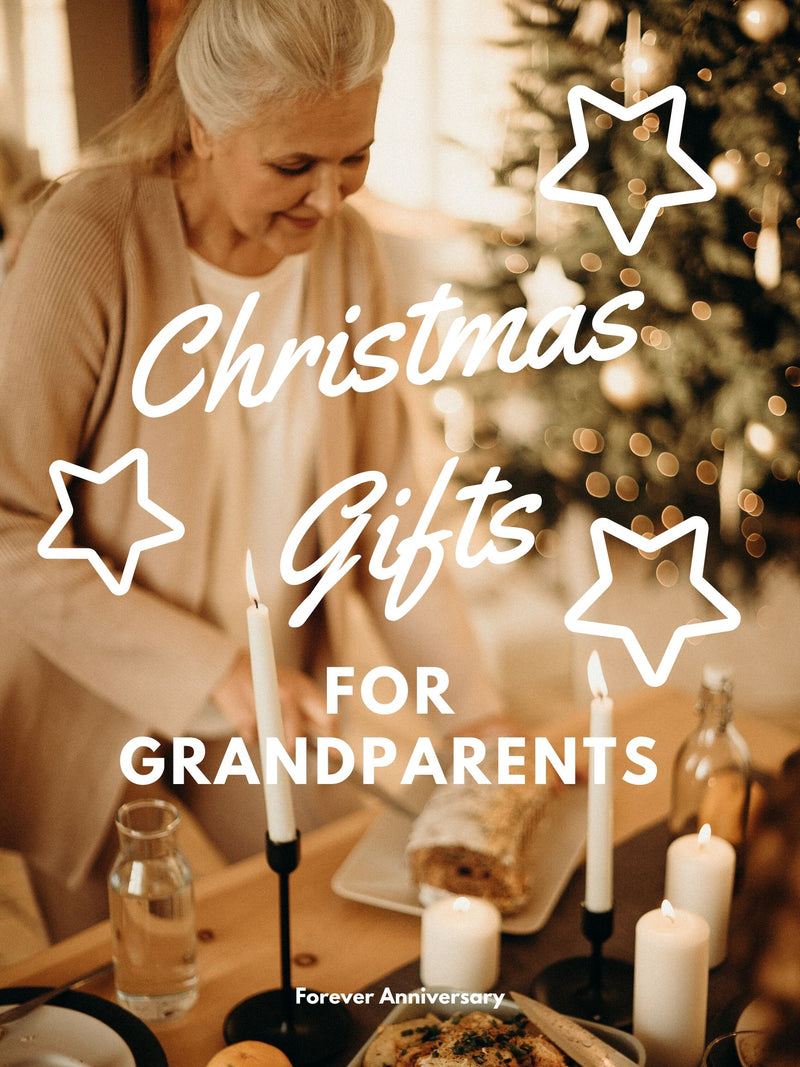 Christmas Gifts for Grandparents Forever Anniversary