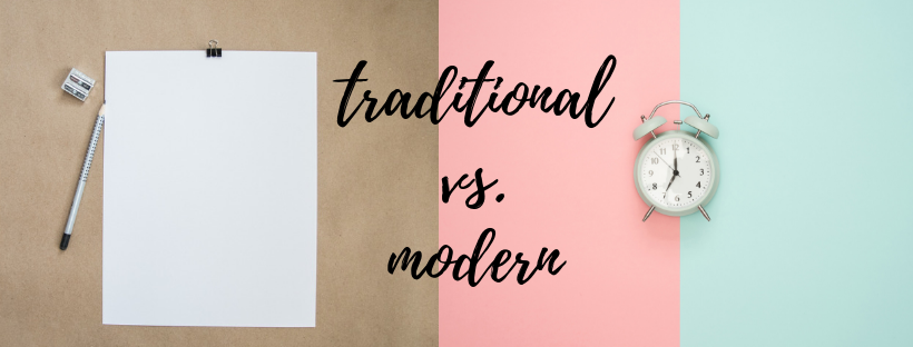 1st anniversary gift traditional vs modern
