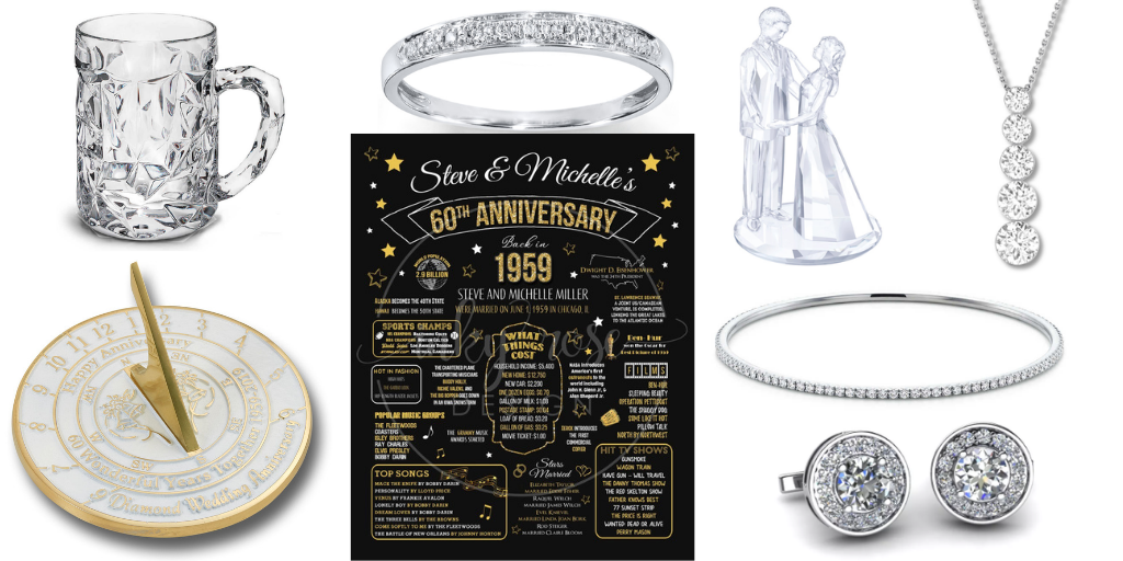 60th wedding anniversary gift ideas