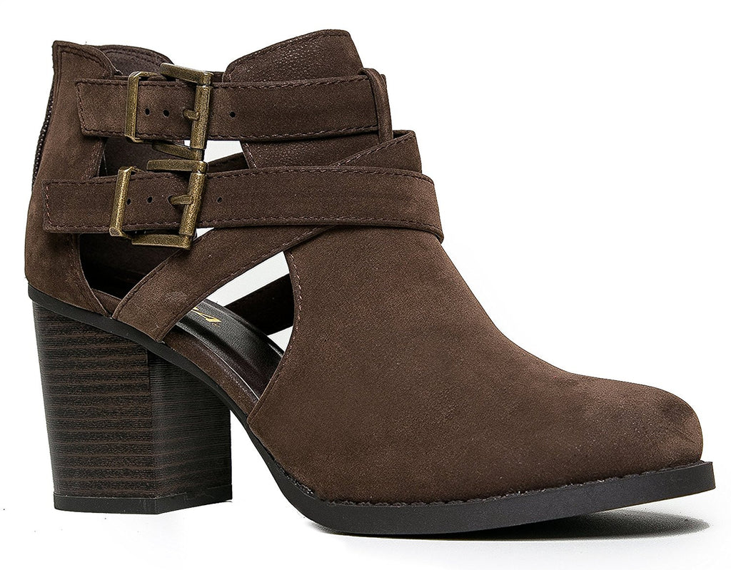 womens ankle booties low heel