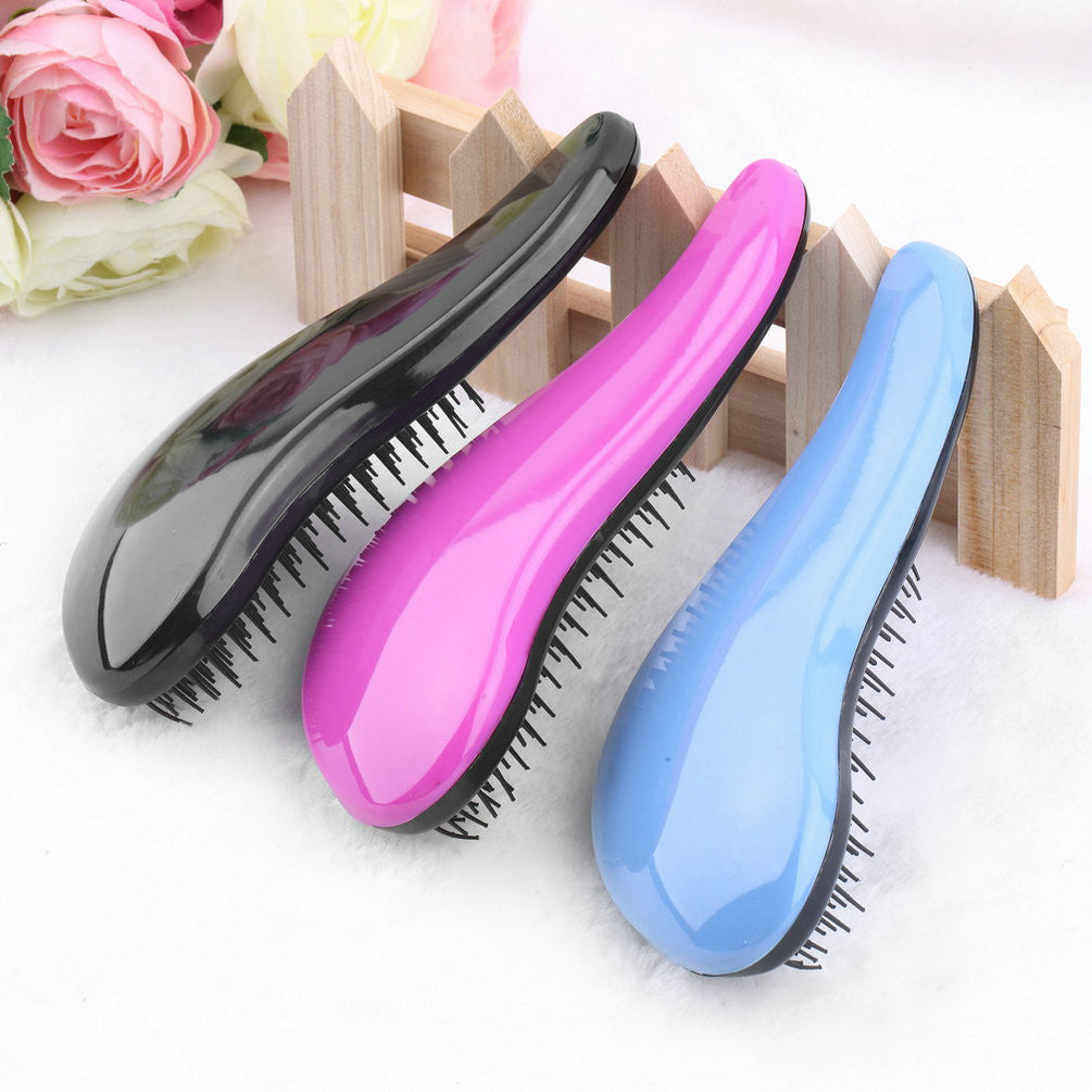 Magic Hair Brush Combs, Detangling Handle Tangle Shower Comb Sal