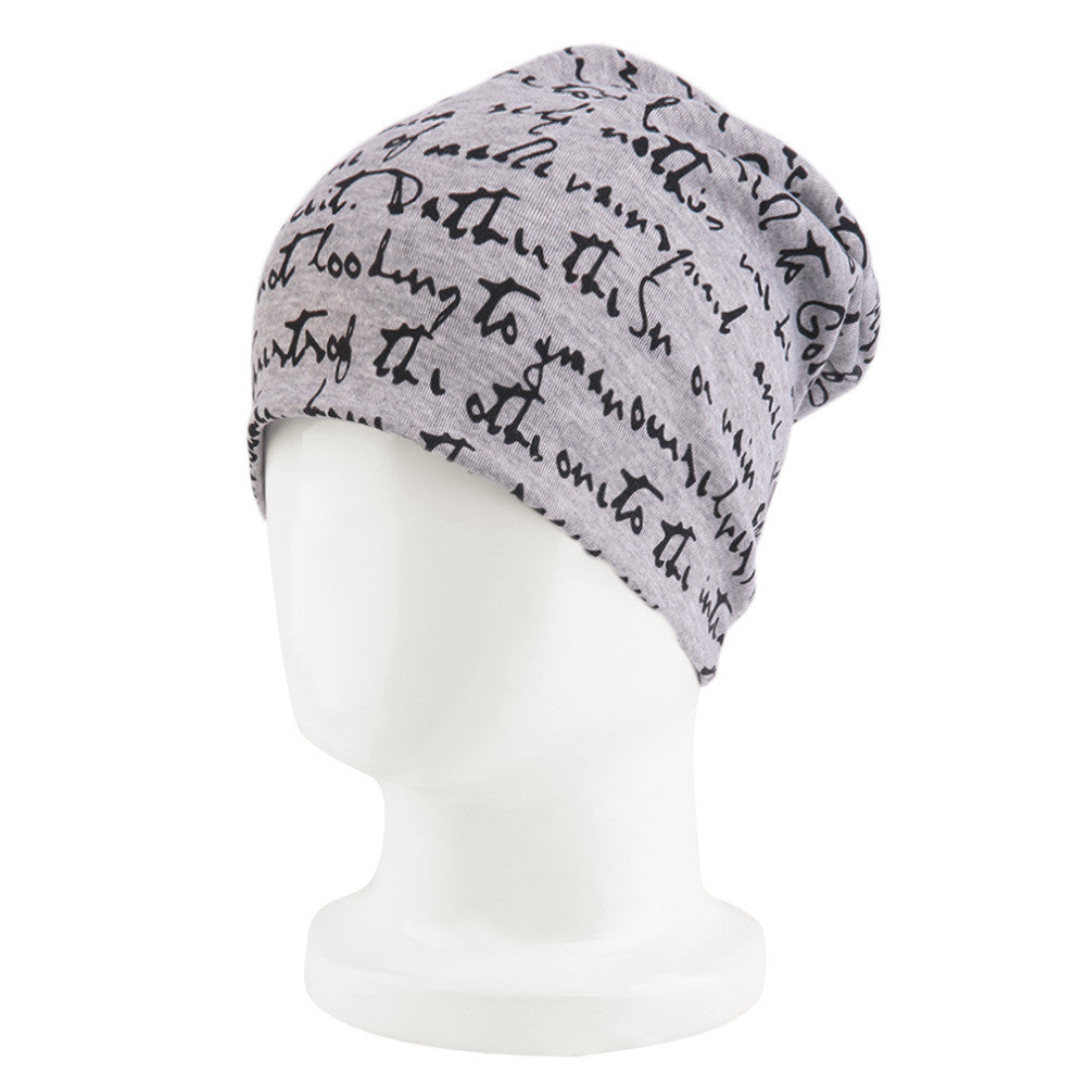 ChicWarmCotton Ski Letter Cap Hat